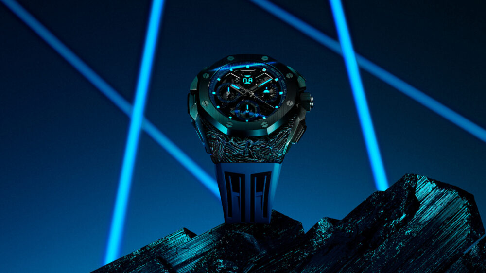 Audemars Piguet’s latest Royal Oak Concept uses a new luminescent carbon case