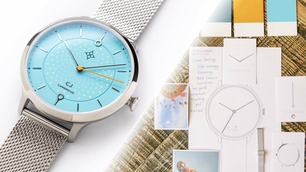 The Beaucroft Bespoke allows you to design your own watch for an affordable price