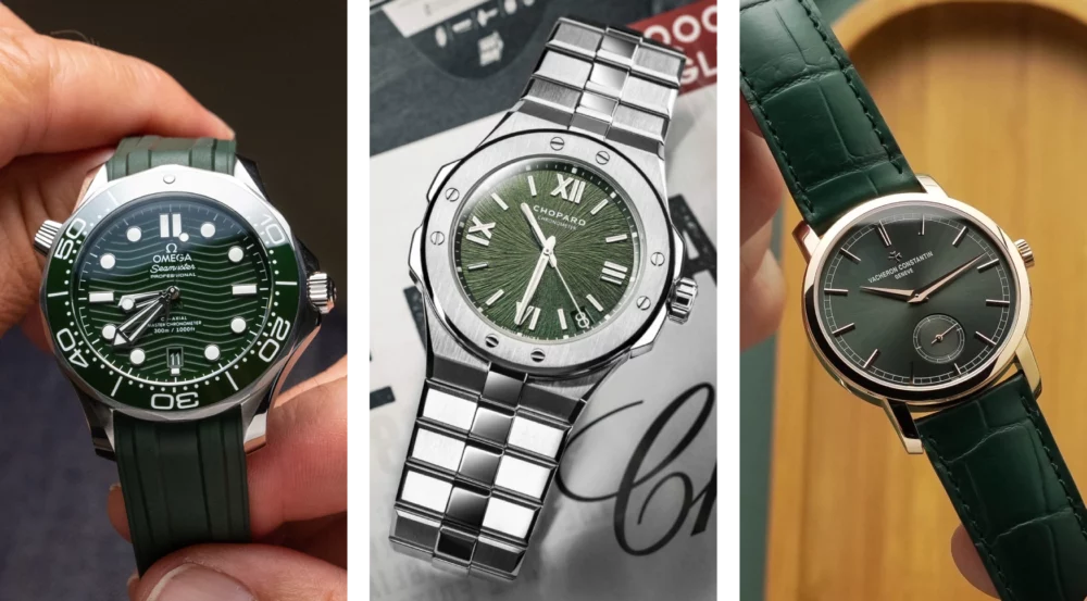 7 of the best green dial watches that made a trend timeless