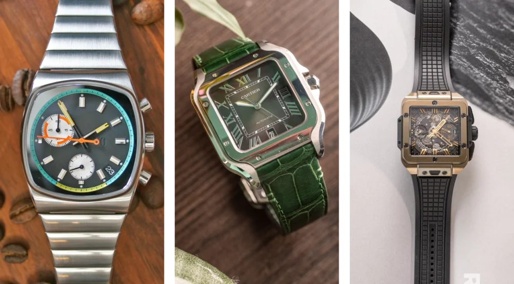 9 of the best square watches singing along to Huey Lewis and the News