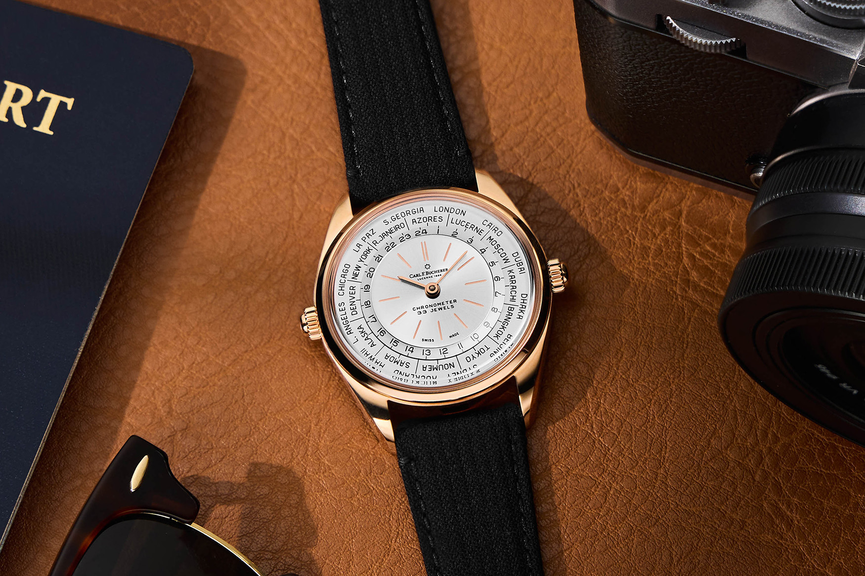 Carl F Bucherer Heritage Worldtimer