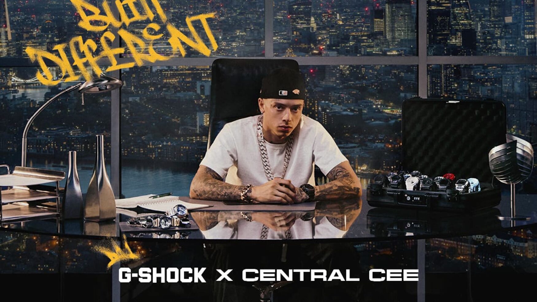 UK rapper Central Cee revealed as new G-Shock brand ambassador