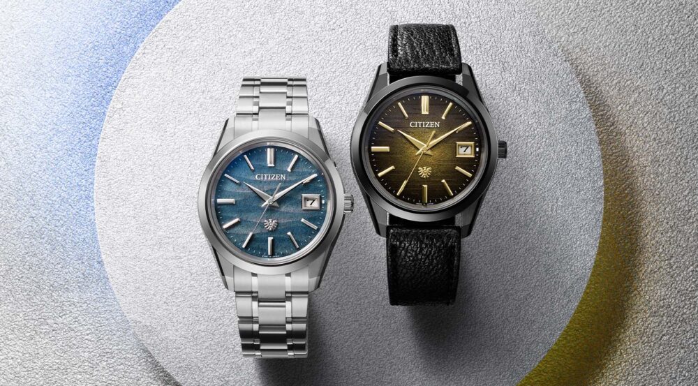 The Citizen Iconic Nature collection turns paper and quartz into a luxury combo