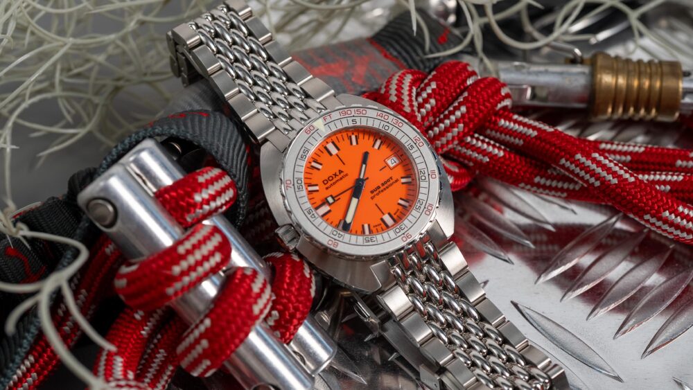 The Doxa SUB 300T Aristera turns the legend left-handed