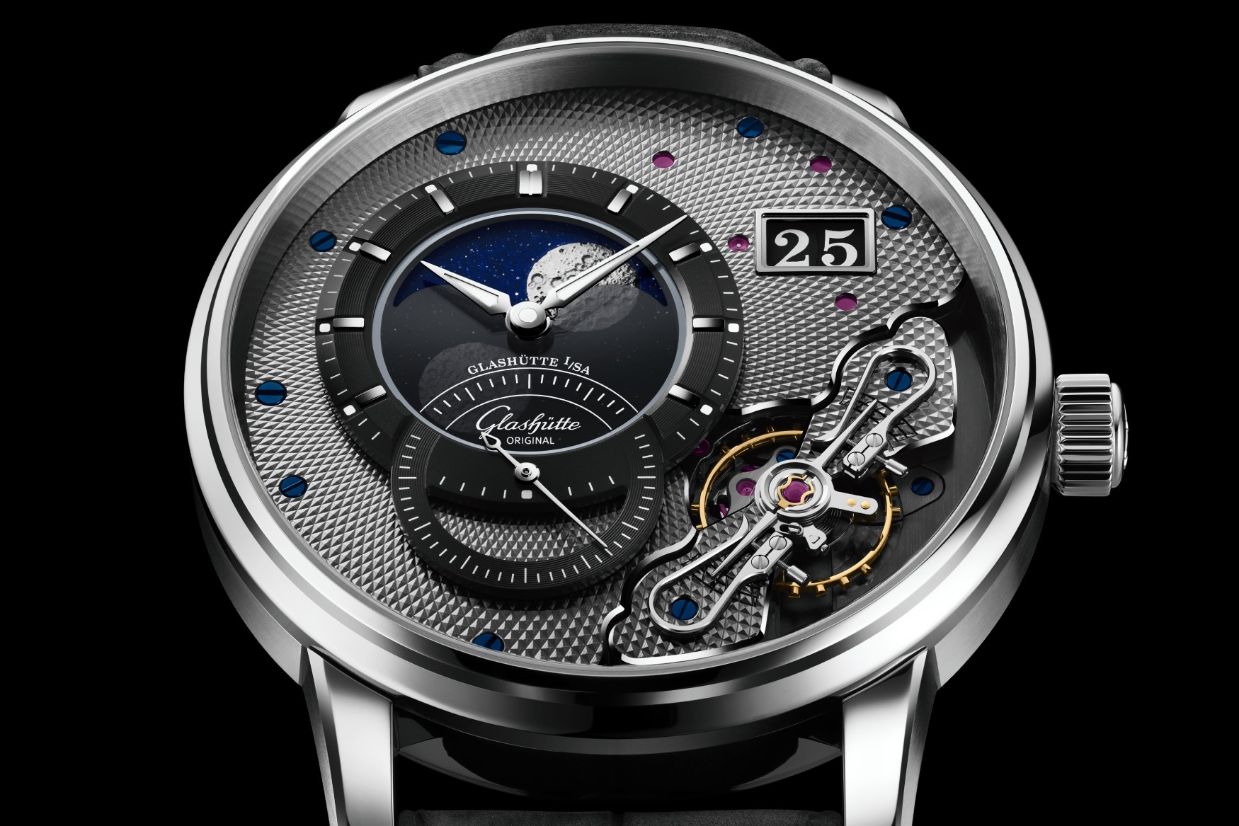 glashutte original panolunarinverse front