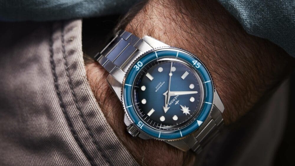 The Héron Marinor is a classy Canadian dive watch with a tough secret