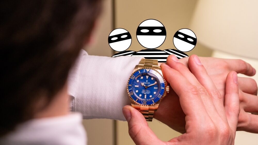 How to steal a watch clean off someone’s wrist without them even knowing