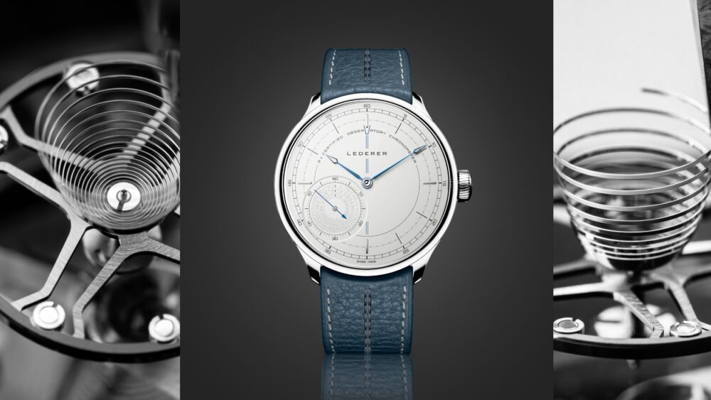 The Lederer Triple Certified Observatory Chronometer comes with three observatories’ approval and two remontoires