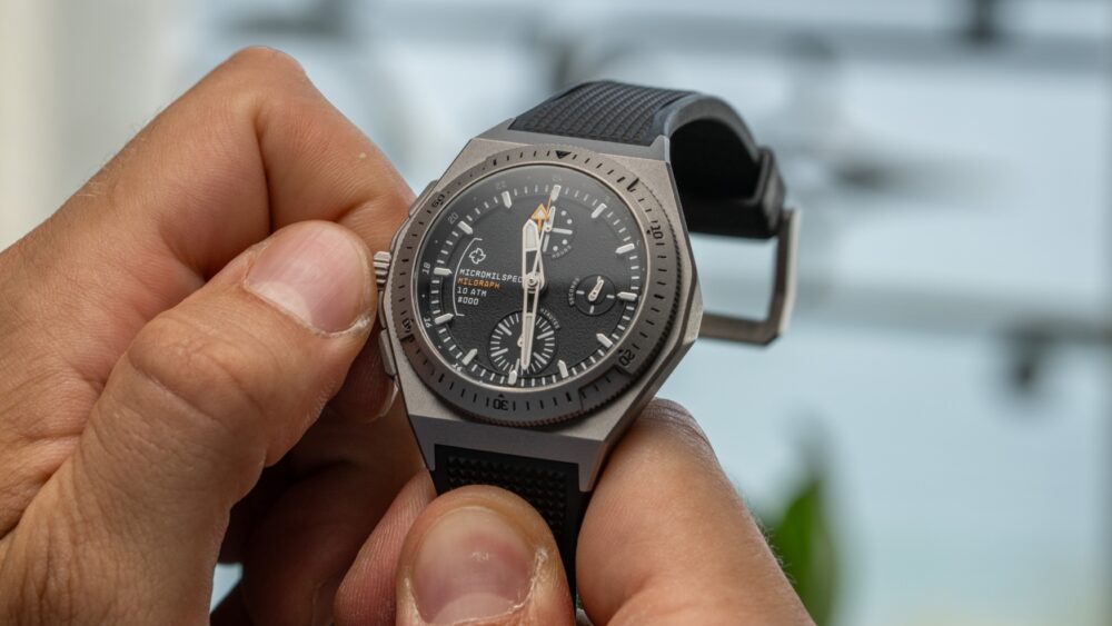 Micromilspec’s hardy Milgraph is the culmination of over 40 custom military watches