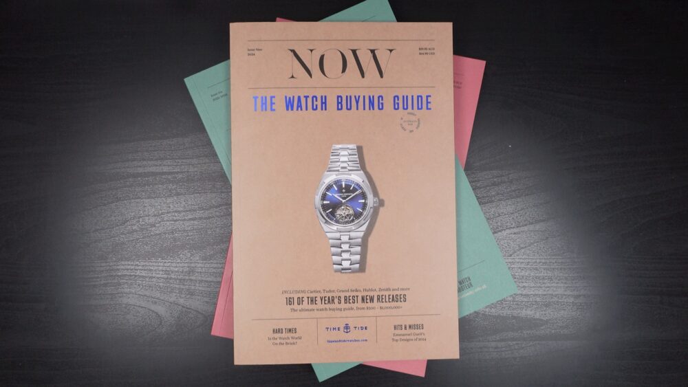 Very fancy potatoes! Maverick watch designers! The best watches of 2024! Yes, it’s Issue 9 of NOW, the Time+Tide Watch Buying Guide…