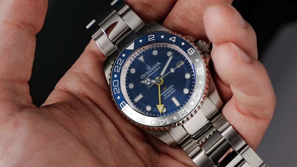 MICRO-MONDAYS: The Oceaneva Deep Marine Explorer Pro Diver GMT has a long name, and an impressive spec sheet