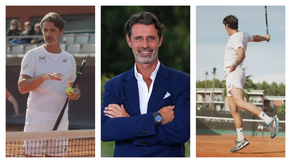 Talking Zenith watches and tennis with the GOAT coach Patrick Mouratoglou