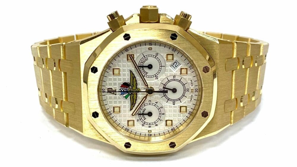 A prototype Audemars Piguet Royal Oak meant for Michael Schumacher has emerged for sale… For $1.5 million