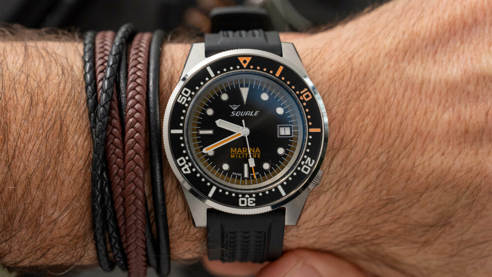 The Squale 1521 Marina Militare celebrates a duo of anniversaries