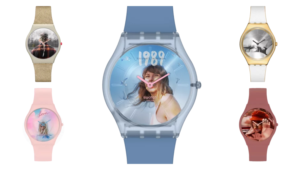 If Taylor Swift and Swatch ever collaborated it could be MoonSwatch massive