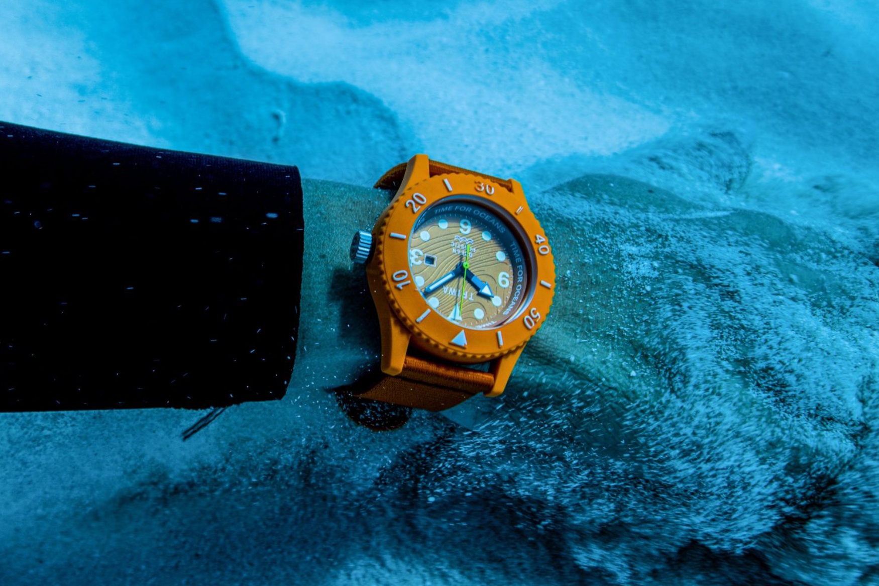 triwa sub ocean plastic nemo wrist